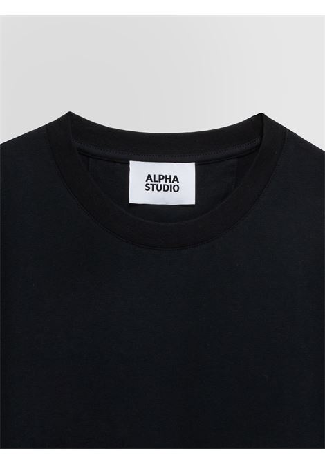 T-shirt in Jersey Stretch ALPHA STUDIO | T-shirt | AU-5300C1201